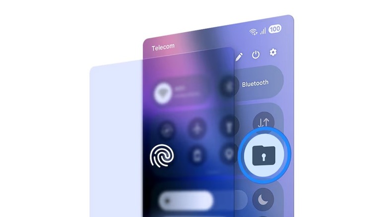 The redesigned Quick Panel interface on a Samsung device.