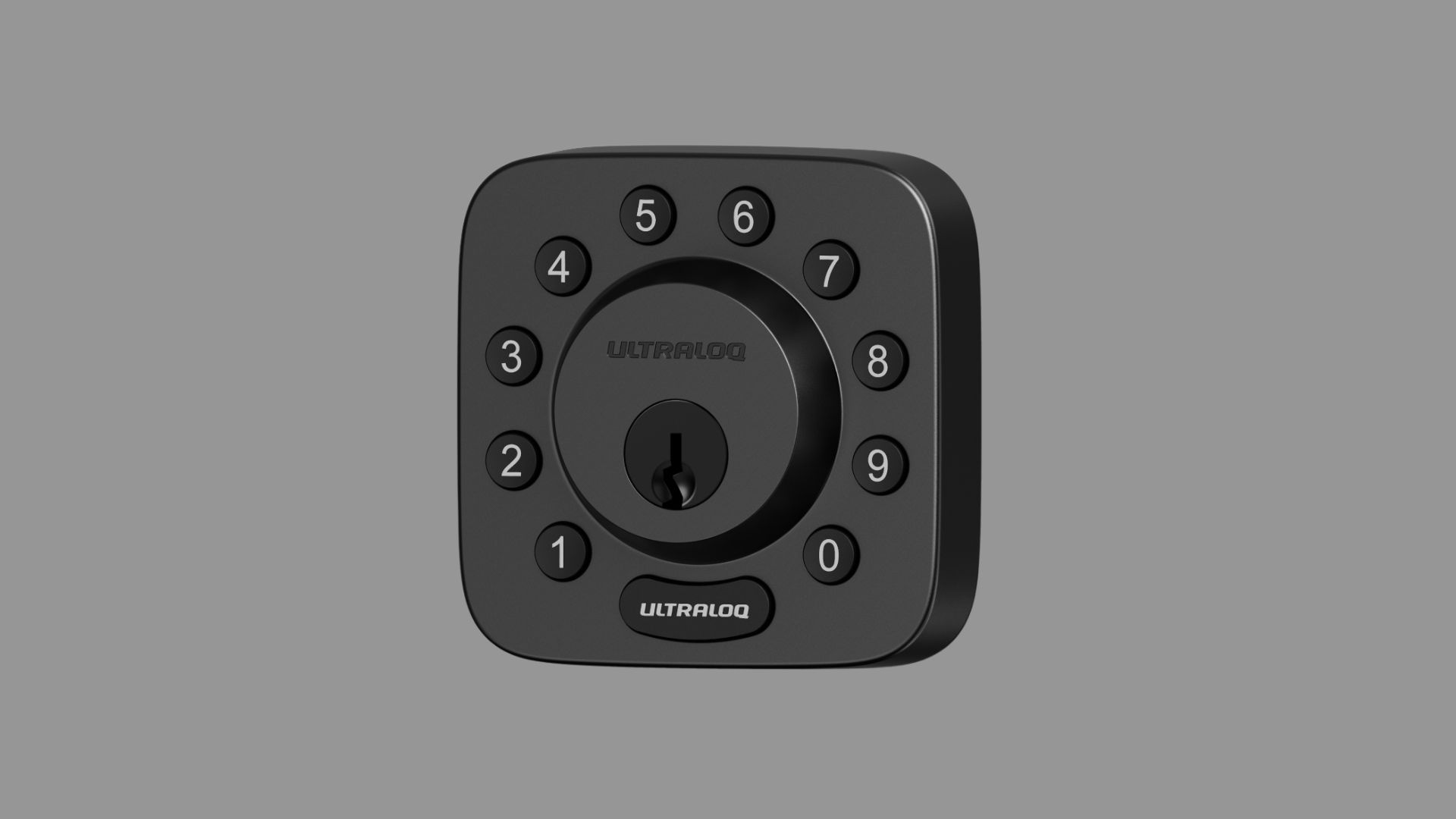 Close-up of the Bolt Z-Wave deadbolt mechanism and internal biometric sensor components.