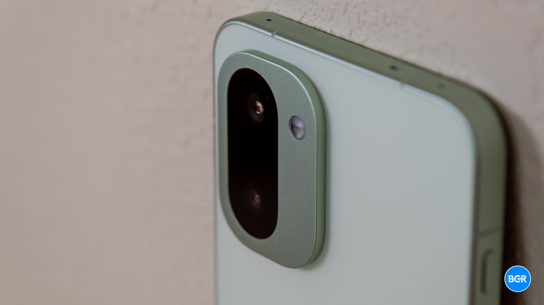 The rear camera array of the OnePlus 15R featuring the IMX906 sensor.